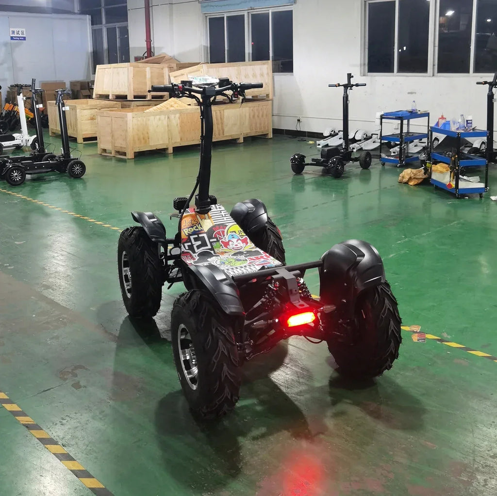 Club Product All Terrain 60v 60ah 10000 Watt 4x4 Off Road Scooter Electric Atv Prices Ride on Golf Scooter