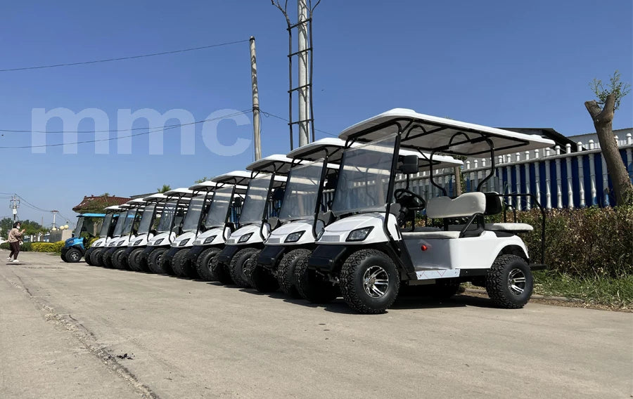 Top Sales Newest Adult 48V 60V 72V Electric Golf Buggy 4 Wheel 2/4/6/8 Seater Off Road Car Electric Golf Cart