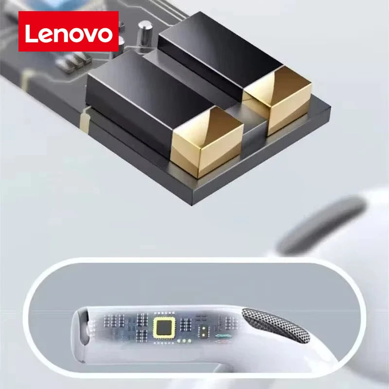 2026 Original Lenovo Wireless Bluetooth Headphones Sleek Design Superior Mini bluetooth Headset Life Comfortable Sports Daily Us