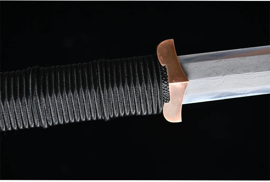 Premium Chinese Han Swords Folded With T10 Steel Kobuse Clay Tempered Real Hamon Blade Sharp Ready for Battle Weapon Katanas
