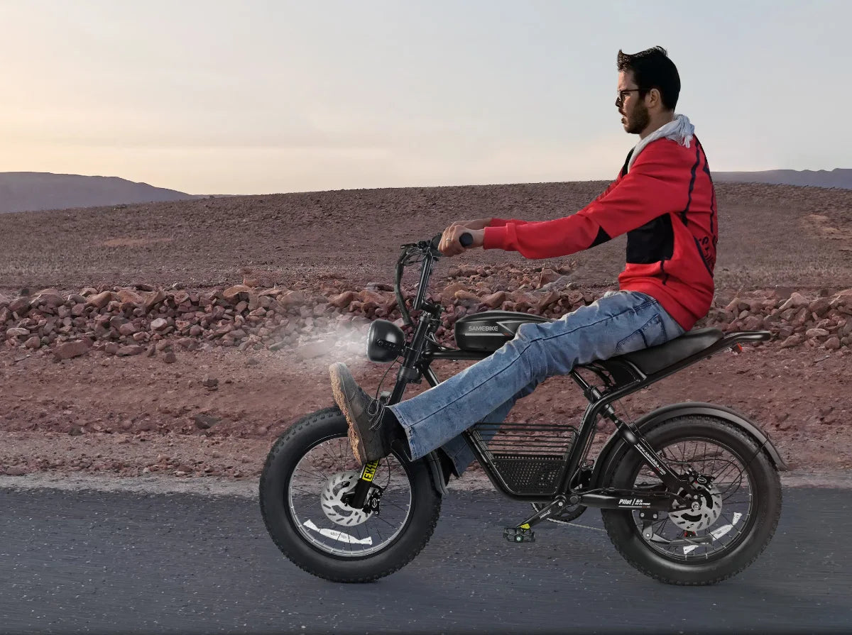 SAMEBIKE M20-II E-Bike 1200W 48V16+16AH Battery 20*4 Fat Inch  Tires Electric Bike  Adult All-Terrain Electric Bicycle