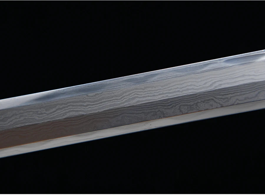 Premium Chinese Han Swords Folded With T10 Steel Kobuse Clay Tempered Real Hamon Blade Sharp Ready for Battle Weapon Katanas