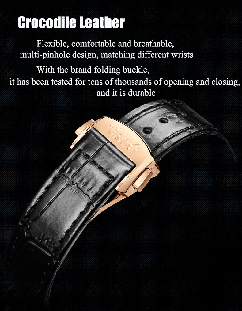 Haofa Center Tourbillon Watch 3D Chinese zodiac Animal Sculpture Manual Tourbillon Sapphire Waterproof Limited Watches Men 2000