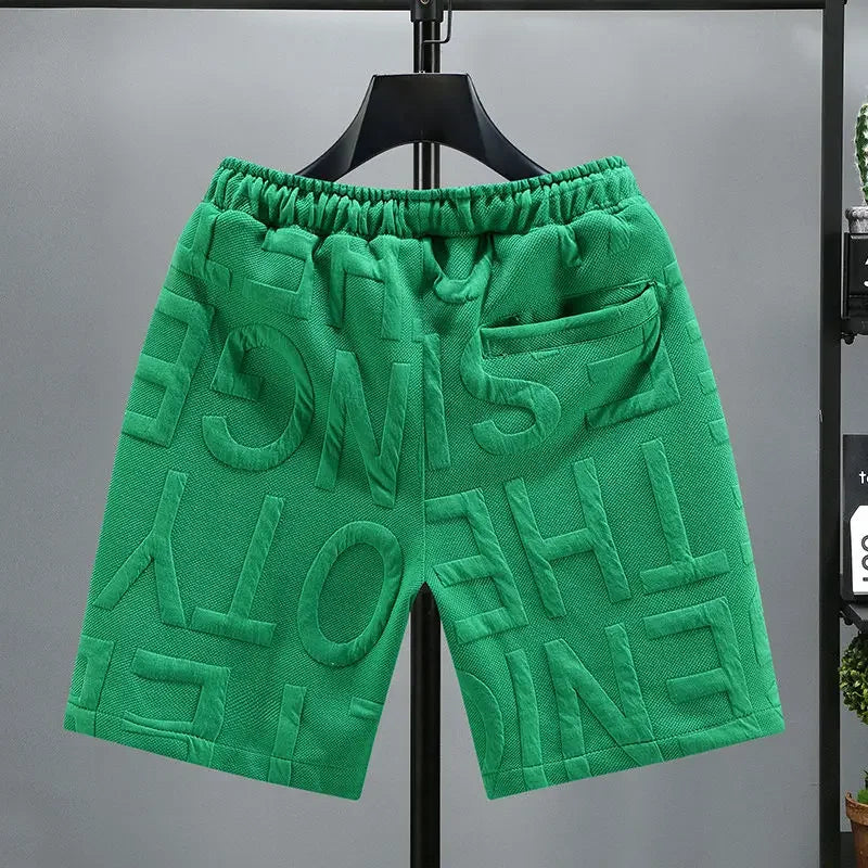 Man Short Pants Sports Joggers Graphic Sweat Shorts For Men Anime Hiphop Summer Dry Fit With Wholesale 3 Quarter Streetwear