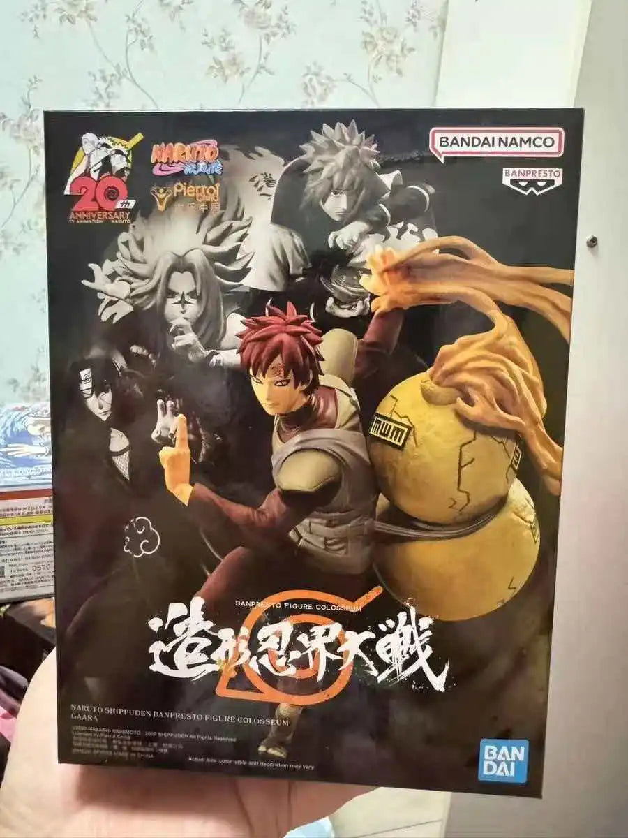 Spot SaleIn Stock Bandai Banpresto Original Naruto Figure Colosseum Gaara Mol Doll Brand New Boxed Action Figure FigurineIn stoc