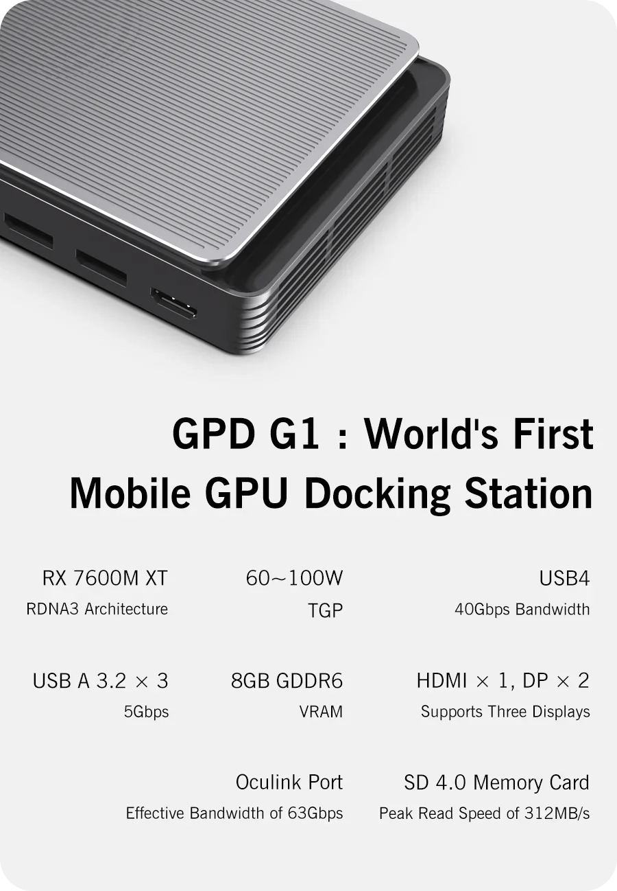 Savage Turbo GPD 2025 WIN Max 2 Gaming Laptop - 32GB RAM 1TB/2TB SSD AMD 8840U CPU AI9 HX370 Mini PC for High-Performance Comput