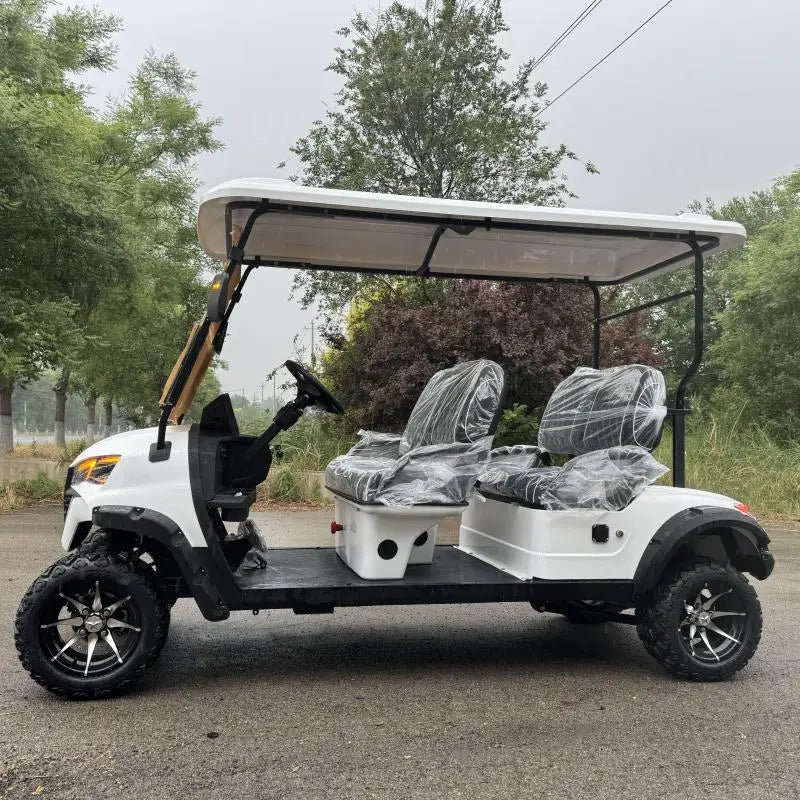 Wholesale Classic Luxury Off-road 2 4 6 8 Seat Custom Adult Street Legal 4×4 Luxury Golf Cart 60V Lithium Ion Battery 4WD
