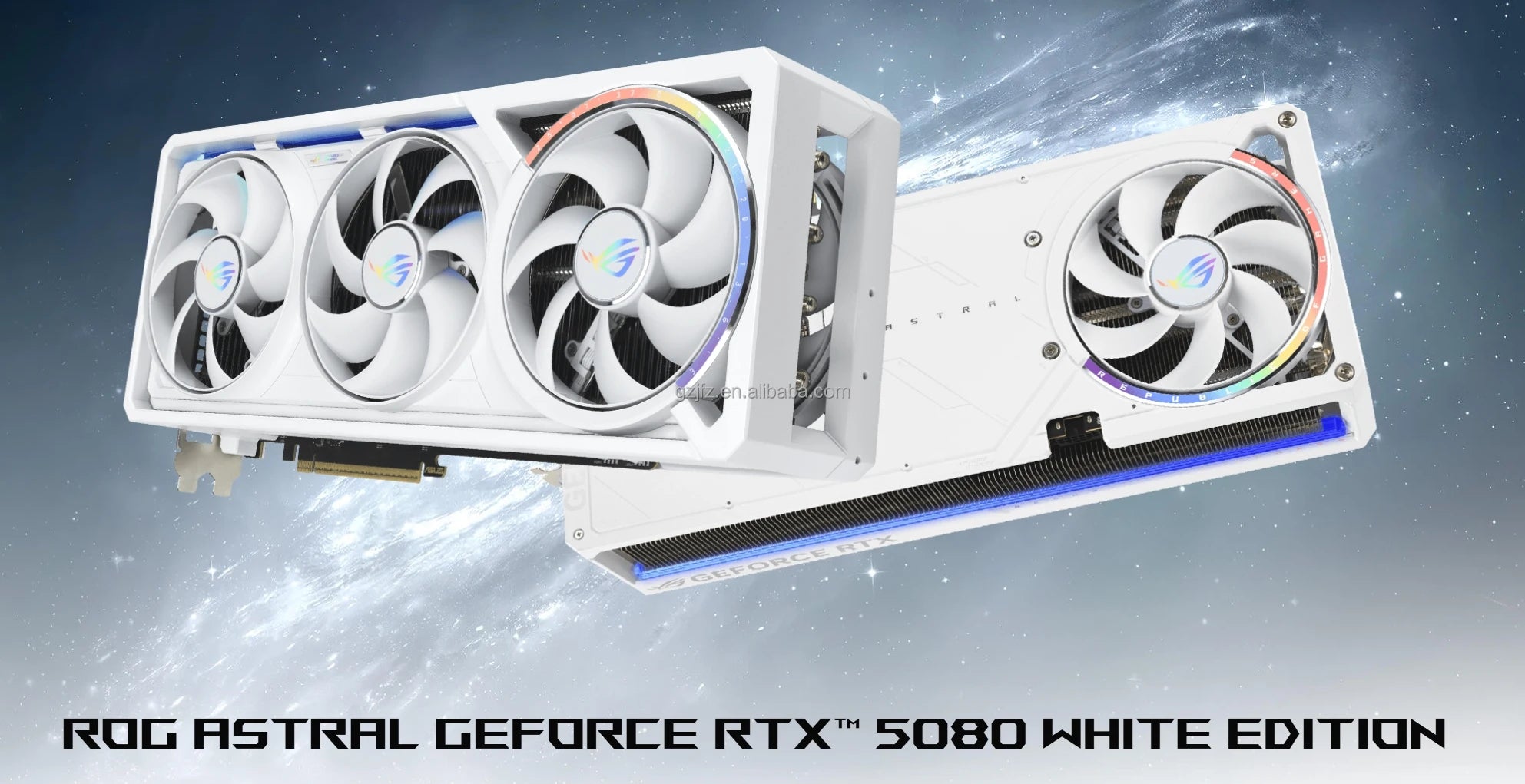 2025 New ROG Astral RTX 5080 16GB GDDR7 WHITE OC Gaming Graphics Card GPU RTX 5080 AI Computing Video Cards for Gaming PC