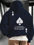 Mens not cards hold play poker graphic hoodie navy off white one piece traf hoodies moletom masculino akatsuki vlone traf