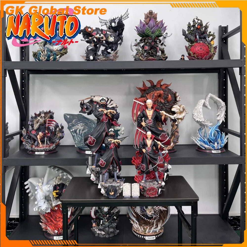1/6 Naruto Kakuzu Hidan Akatsuki Undead Duo Anime Figure Resin Model Peripheral Statue Decorate Ornaments Birthday Gift Toys Kid