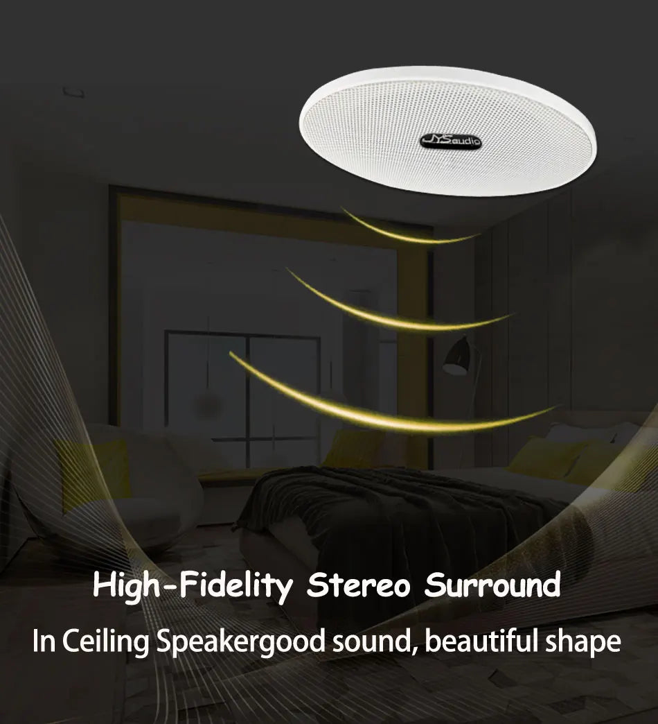 Karaoke WiFi Bluetooth 7 inch Screen Wall Amplifier Android Amp Smart Home Theater Sound System Mini Ceiling Speaker Residential