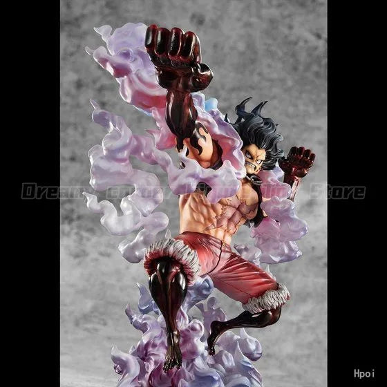 【In Stock】Original MegaHouse POP SA-MAXIMUM ONE PIECE Monkey D. Luffy Snakeman Figure Toy Model Collection