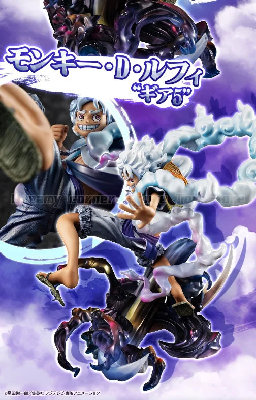【In Stock】Original MegaHouse POP ONE PIECE WA-MAXIMUM Monkey D. Luffy GEAR 5 Figure Ornaments