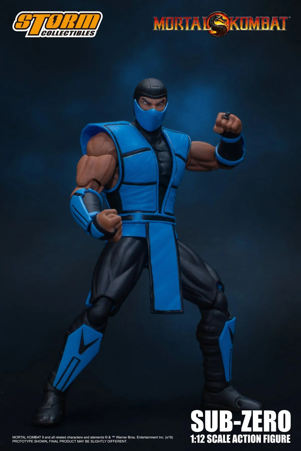Storm Toys Genuine Mortal Kombat Series Fire Dragon Sub-Zero Motaro Lu Kang Goro Fighting Game 1/12 Action Figures Model Toys