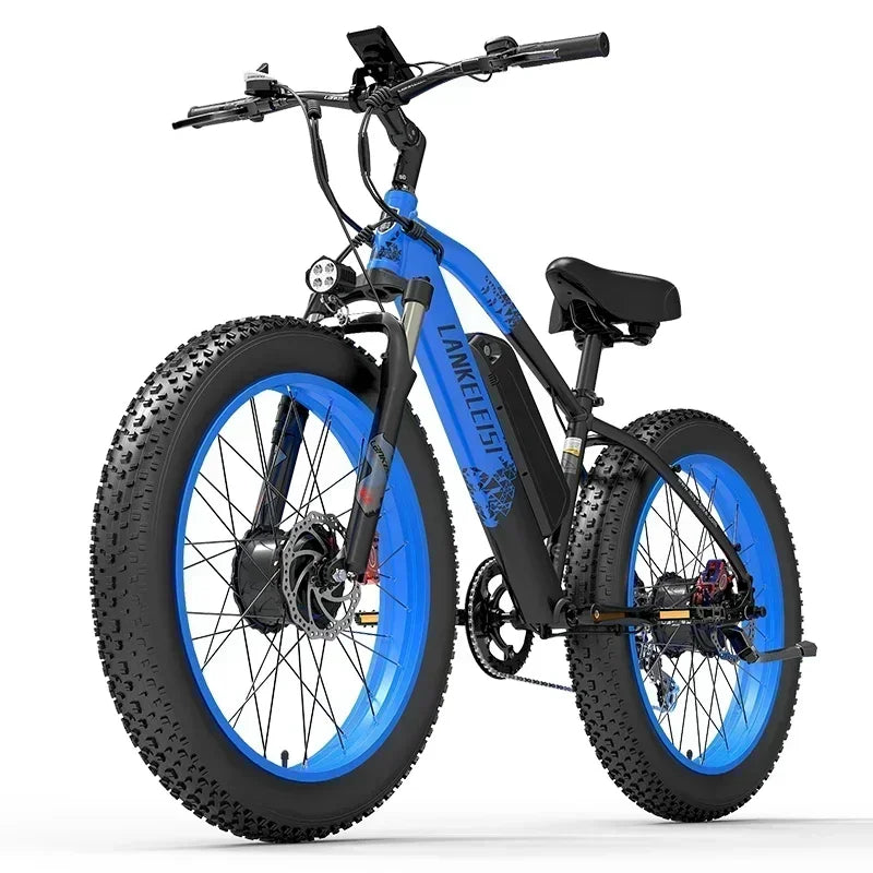 all-terrain Electric Bike adult auxiliary Electric Bicycle 2000W motor 48V 20AH battery 26*4.0 fat tire mountain E-Bike 52KM/H