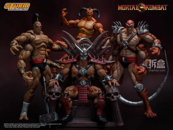 Storm Toys Genuine Mortal Kombat Series Kitaro Kung Lao Reptile Arcade Fighting Game Collection 1/12 Action Figures Model Toys