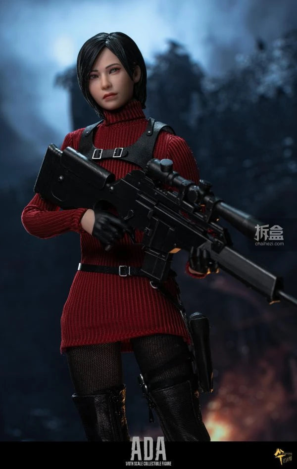 MT TOYS 1 \ 6 Action Figure Series Leon Scott Kennedy\Ada Wang Cheongsam Version Anime Action Figure Model Toys Movable Model