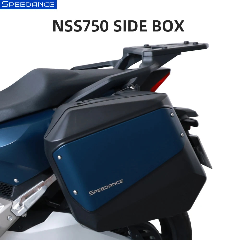 Suitable for Honda Forza 750, motorcycle side cases, quick-release & quick-install, OEM mold, no-drill & damage-free installatio