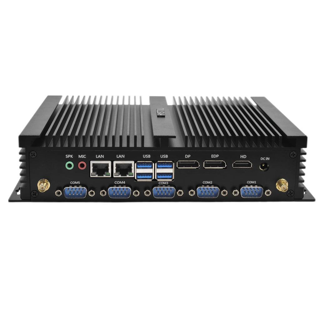 Hystou Industrial Mini Desktop PC i5 8250U i7 8550U Three Displays LPT Printing Port 8USB Tiny Computer Factory Lower Price