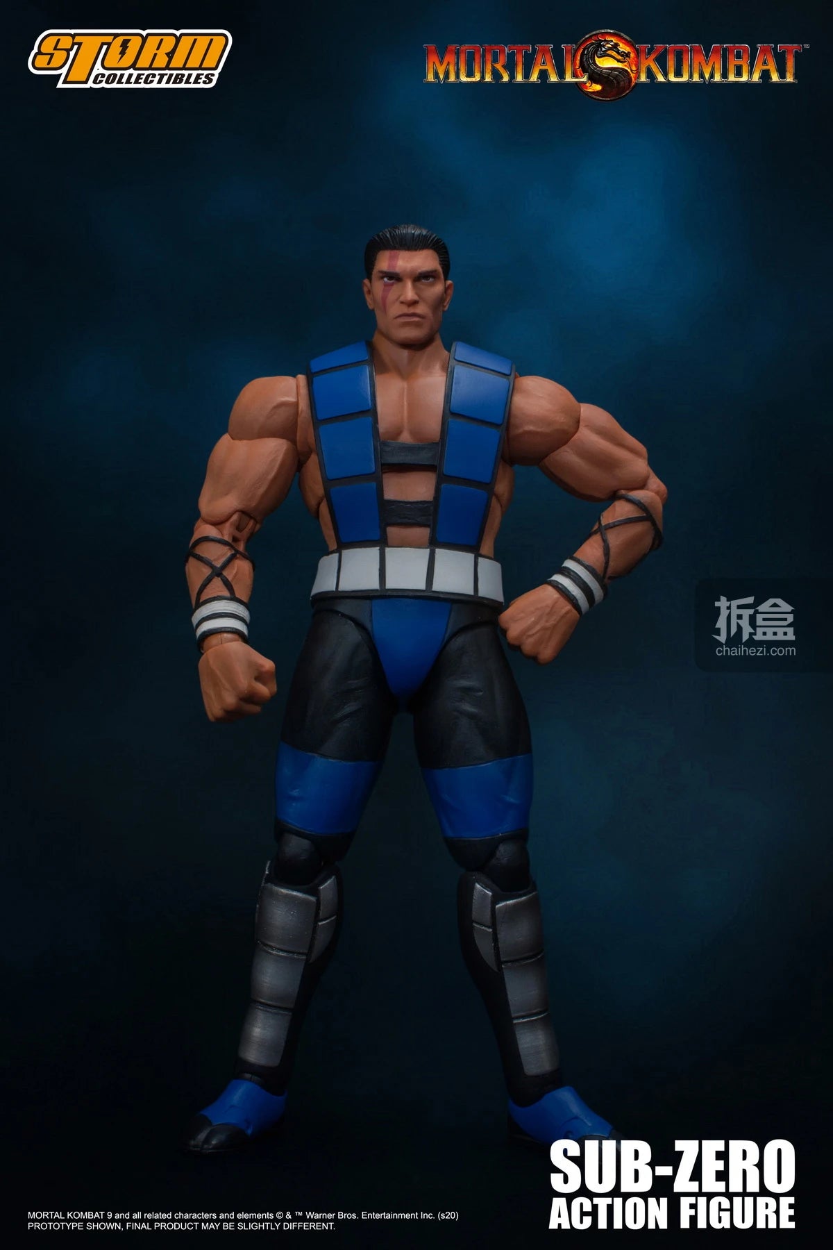 Storm Toys Genuine Mortal Kombat Series Sub Zero Scorpion Nightwolf Fighting Game Collection 1/12 Action Figures Model Toys
