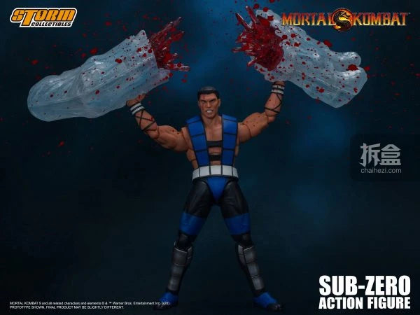 Storm Toys Genuine Mortal Kombat Series Sub Zero Scorpion Nightwolf Fighting Game Collection 1/12 Action Figures Model Toys