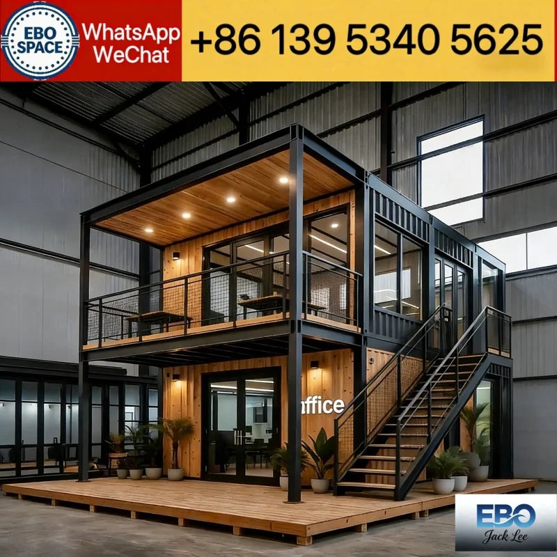 Multi-size folding container house, expandable modular house, multi-purpose, fully equipped