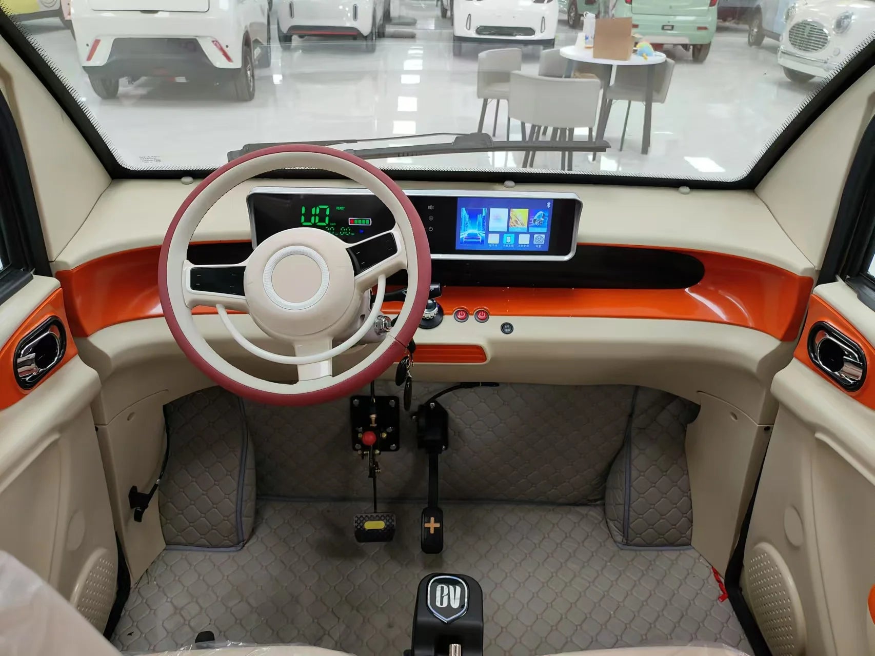 LUKY,,Cheap CE Quality 1000W Without Driving License Electric Small Car 72v Mini 4 Wheels Electric Vehicle Color Customized for