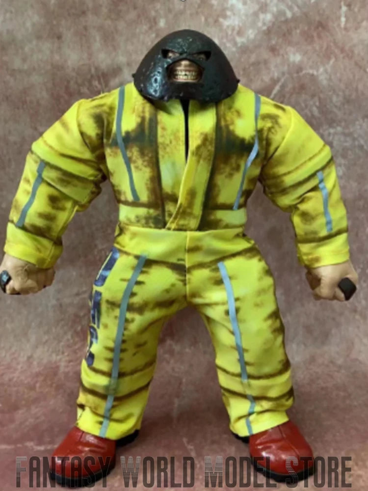 1/12 Scale Villain Tank Classic Yellow Long Sleeved Combat Uniform Coat Pants Making Old Version Fit 6" Male Action Figure Body