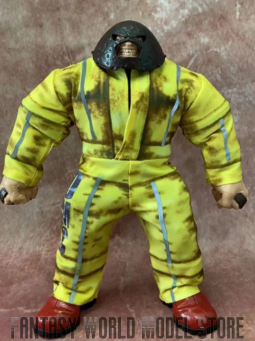 1/12 Scale Villain Tank Classic Yellow Long Sleeved Combat Uniform Coat Pants Making Old Version Fit 6" Male Action Figure Body