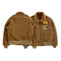 Red Tornado Type B-10 Bomber Flight Jacket With Patches Winter Mens Cropped Coat