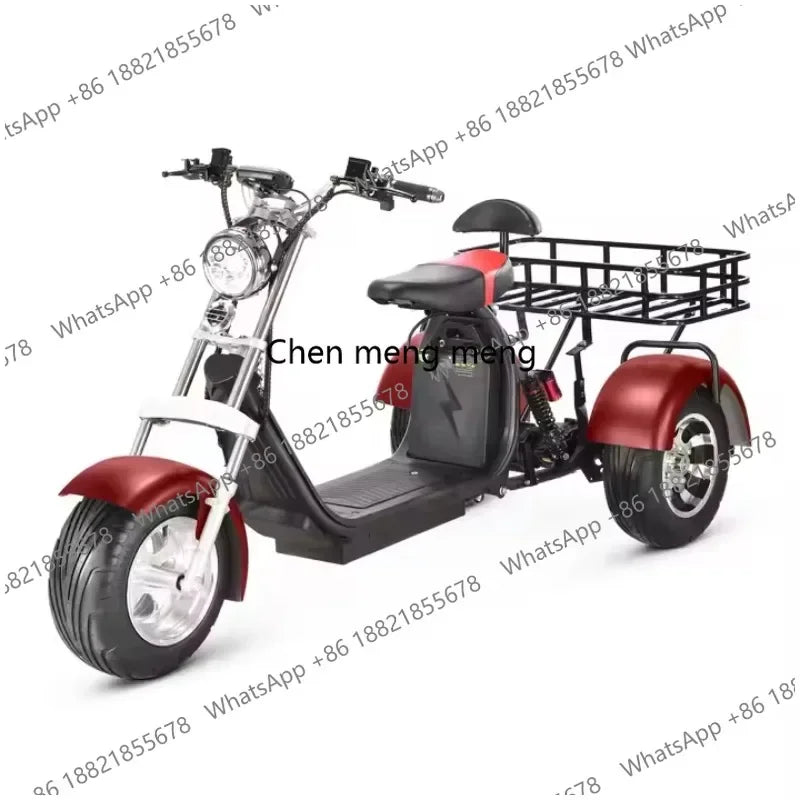 D185 Clark is hot selling Adult Three Wheel Bicycle Lithium Battery Tricycle 3 Wheel Electric  Citycoco