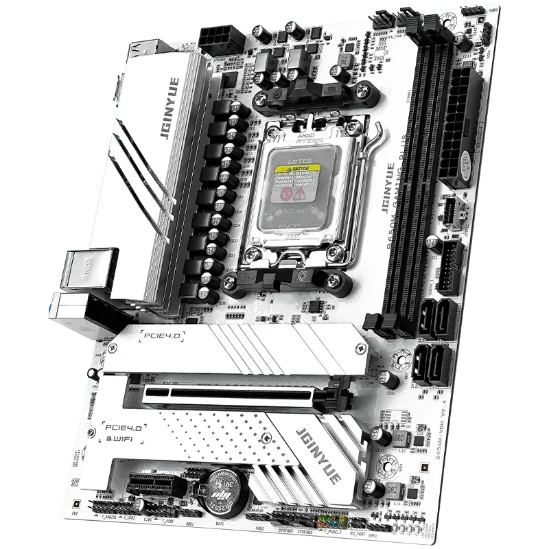 B650 Diy Gaming Computer Motherboard Kit R5 7600X R5 9600X CPU And 2*16GB 6000Mhz DDR5 RAM Support SATA3.0 B650M GAMING PLUS