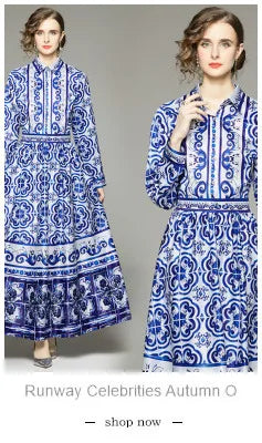 Women Casual Midi Shirt Dress Long Sleeve New Comings Fashion Design Cartoon Print Lady Streetwear Flower Vestidos Large Size