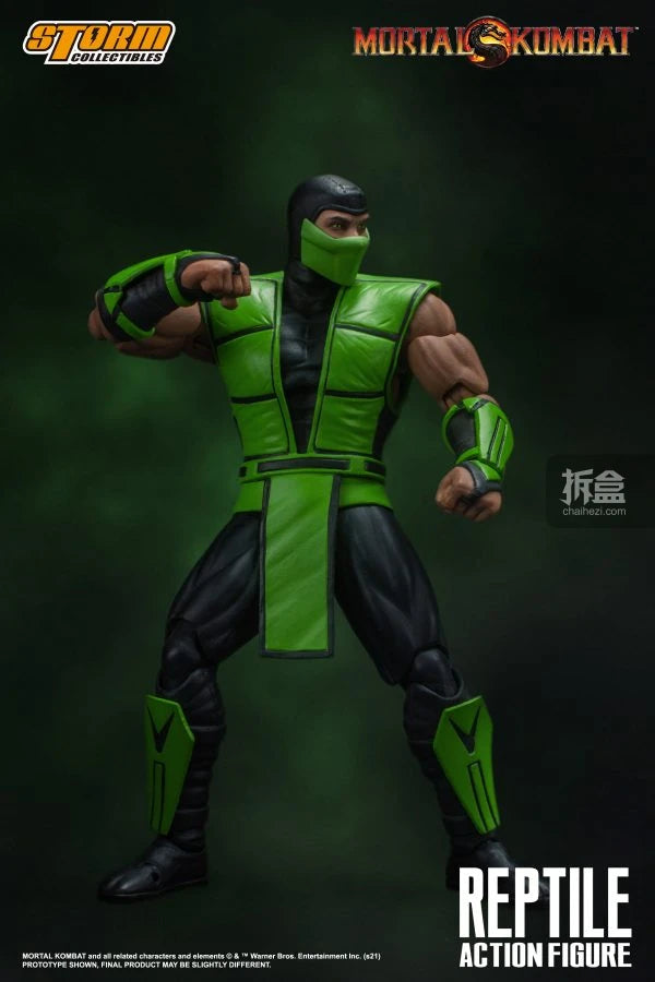 Storm Toys Genuine Mortal Kombat Series Kitaro Kung Lao Reptile Arcade Fighting Game Collection 1/12 Action Figures Model Toys