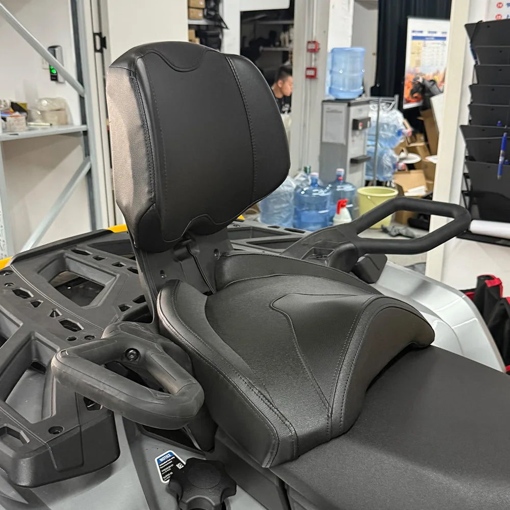 KEMIMOTO ATV Passenger Seat Kit Compatible with Can Am Outlander L MAX  450 500 570 Outlander 500 570 650 800 G2 G2L #715002373
