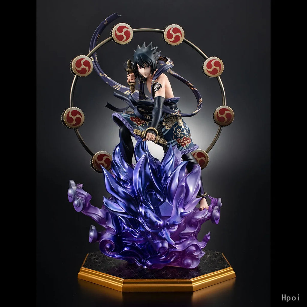 【UA】MegaHouse Precious G.E.M. Series Naruto Shippuden Uchiha Sasuke Thor Figure Model Toy Gift