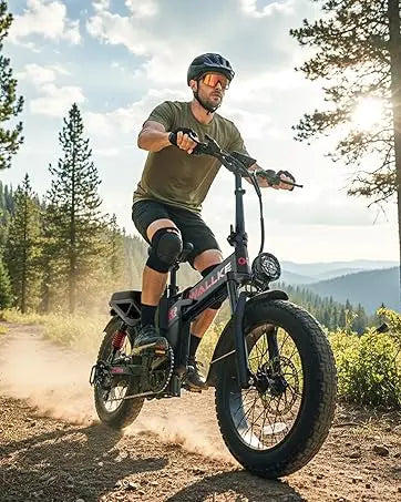H7 Ultra 4000W Long Range Electric Bike for Adults, Solar Charge Supported Fat Tire E-Bike with Portable Power Output, Al