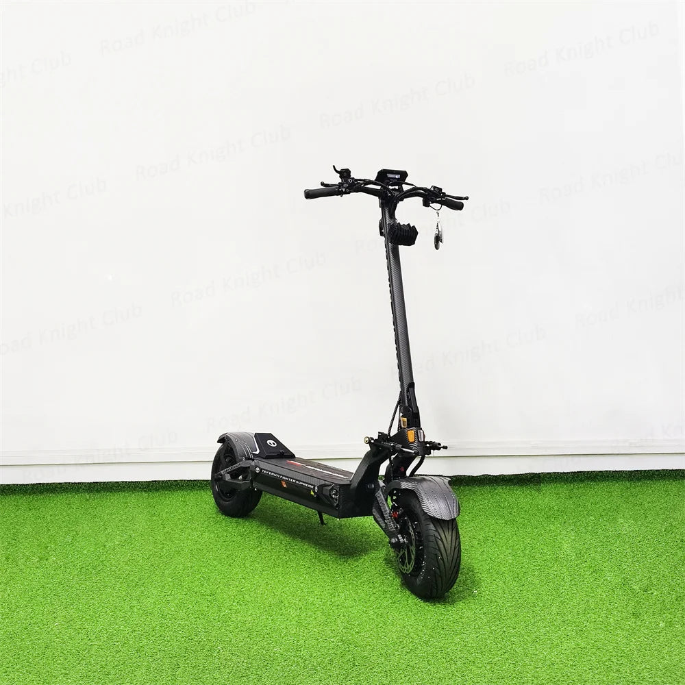 TEVERUN Fighter Supreme+ 7260R V4 2500W*2 Dual Motor 72V 60Ah Battery 4inch Display 4Pistons Brake 13inch Tire Scooter