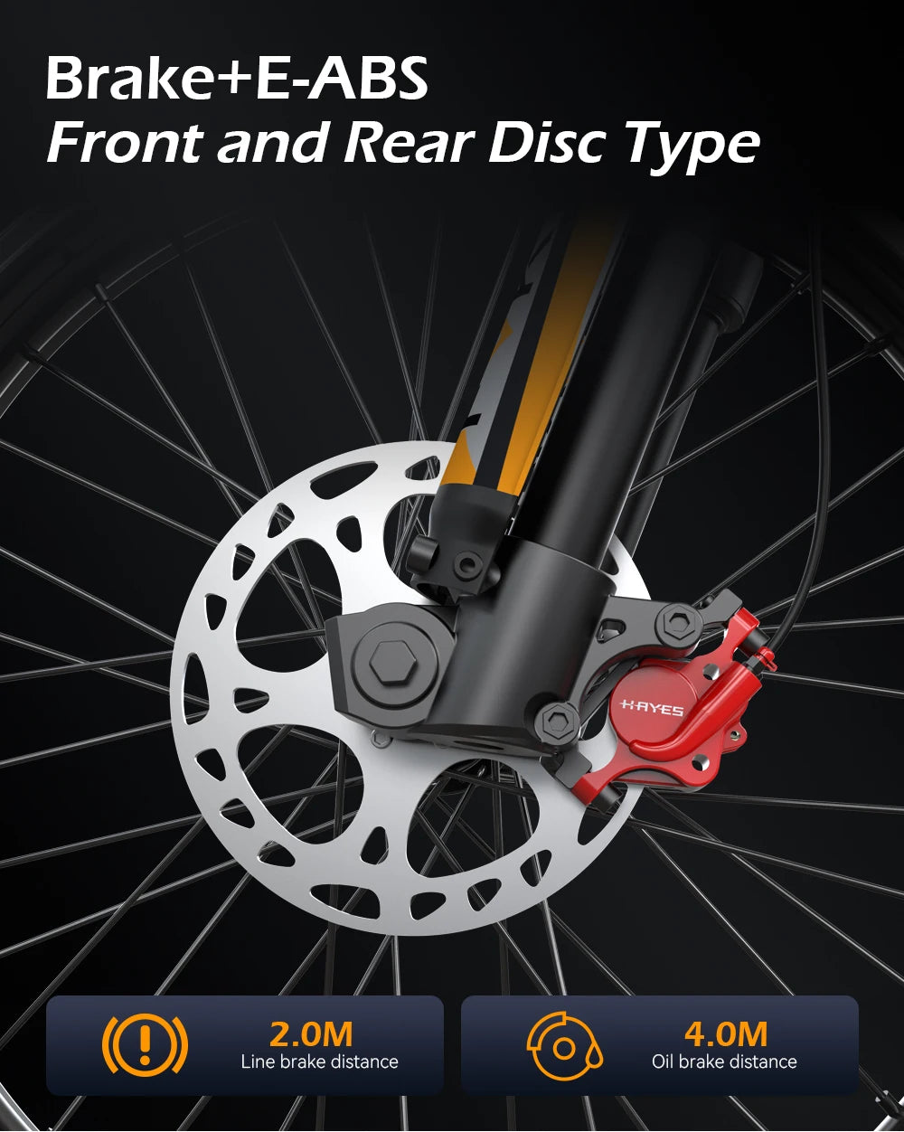FVKING E6-UItra 25 Inch Off-Road Electric Bicycle 60V 30AH 3000W Motor Peak Power 6000W Top Speed 80KM/H Adult E-Bike