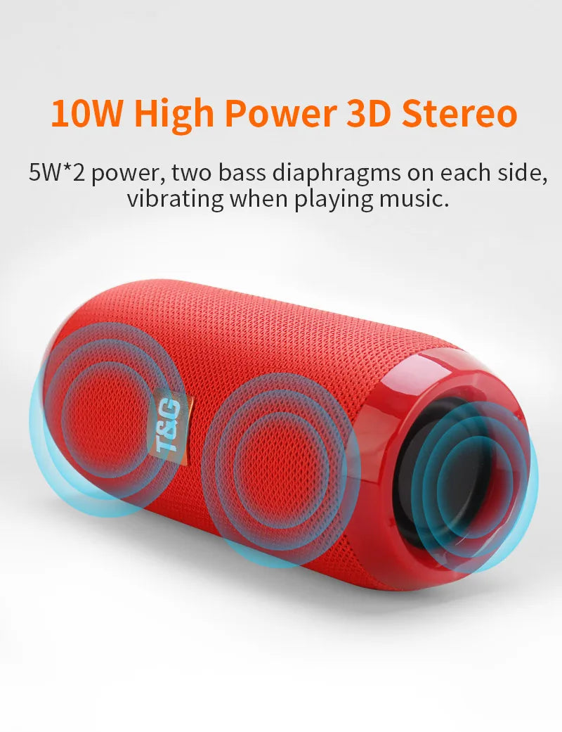 Wireless Portable Bluetooth Speaker Caixa De Som Blutooth Music Sound Box For Radio FM Subwoofer Blootooth Audio Hand Free Baffe