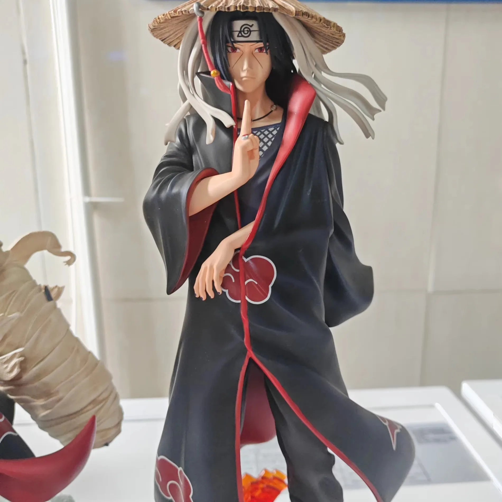 1/6 Naruto Hoshigaki Kisame Akatsuki Anime Figure Peripheral Resin Standing Posture Statue Decorate Ornaments Birthday Gift Toys