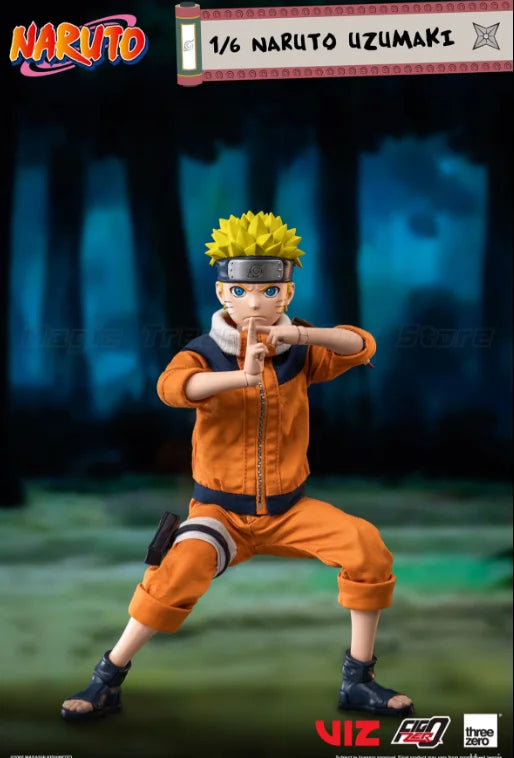 【In Stock】Threezero FigZero NARUTO Naruto Uzumaki Figures Toys