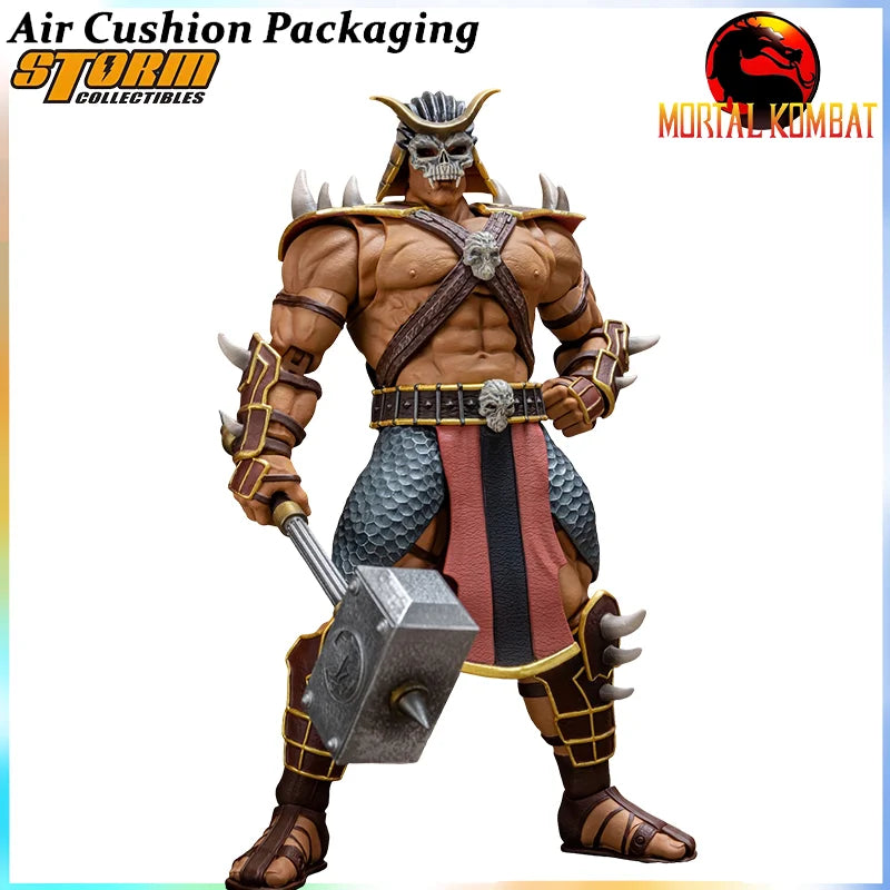 Storm Toys Genuine Mortal Kombat Series Sheeva Shao Kahn Fighting Game Collection Standard Version 1/12 Action Figures Model Toy