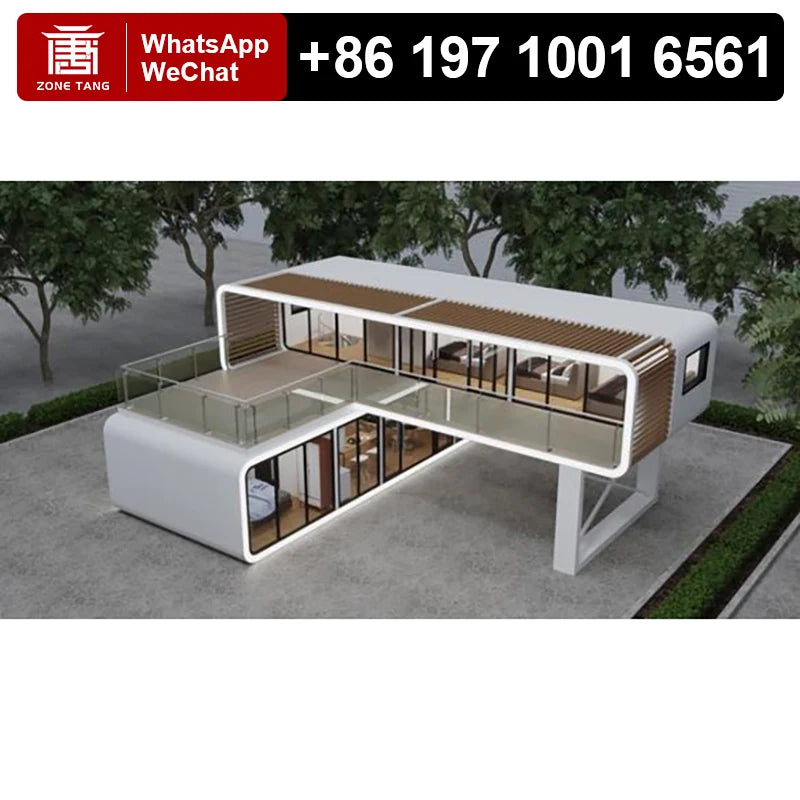 Prefabricated Portable House Luxury Modern Outdoor Customize Design Apple Capsule Home Hot Selling Space Capsules Houses Modular