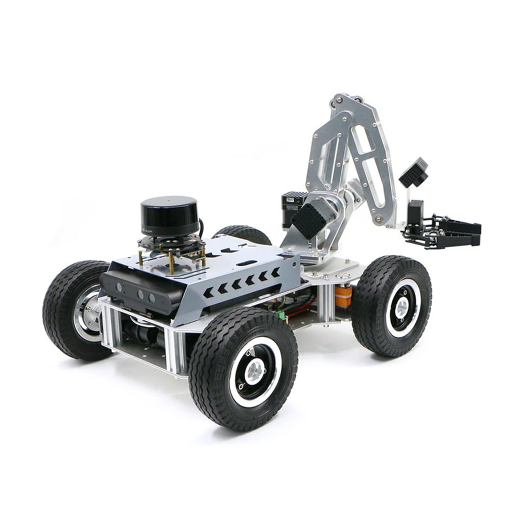 WHEELTEC R550A PLUS ROS Research Robot with Robotic Arm, LiDAR Mapping and Navigation