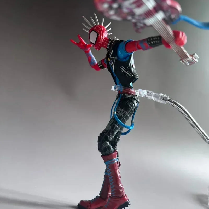 IN STOCK CT Toys Spider-Punk Action Figure Spider-Man Across The Spider-Verse SHF Collectible Model Toy Gift