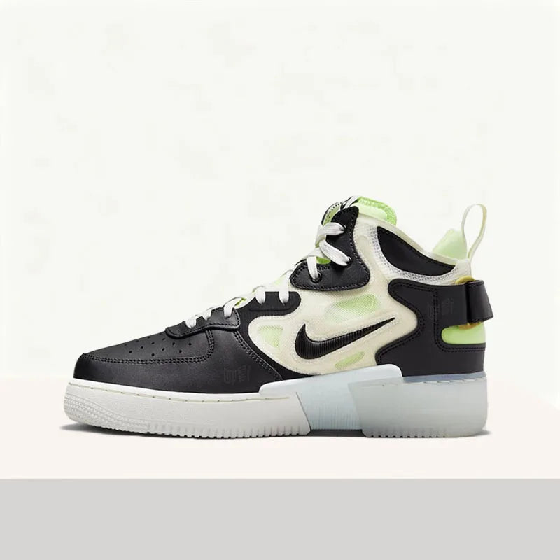 Nike Air Force 1 07 Trendy, Comfortable, Durable, Lightweight, Slip-Resistant Mid-Top Casual Sneakers DQ1872-100