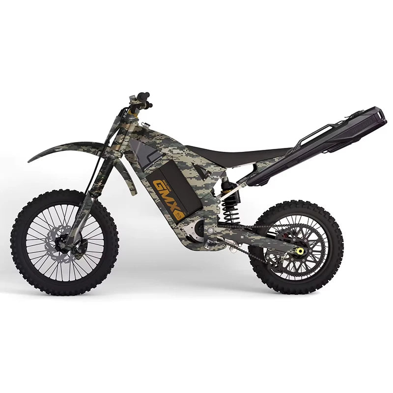 Gear Less Design Fast Speed 72V 130kmh 100KM Range Electric Racing Motorbike Off-road Electric Motorcycle
