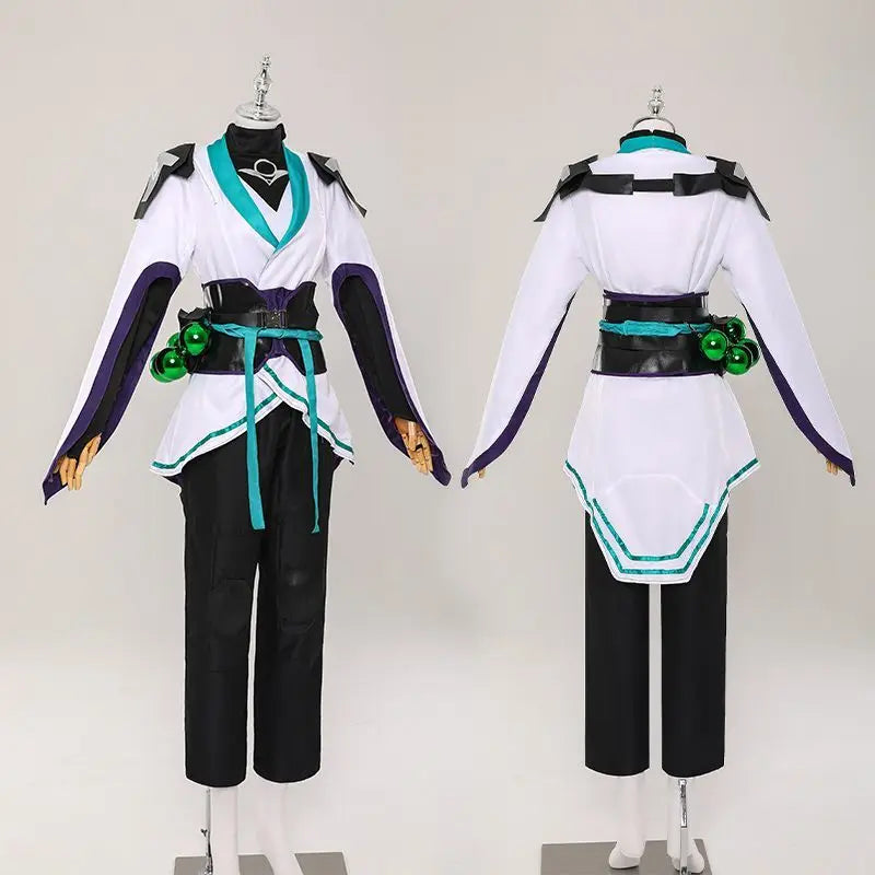 Valorant Game Cosplay Costume Full Set Female Sage Uniform Clothing Gaming Anime Festival Cosplay Props Accessories