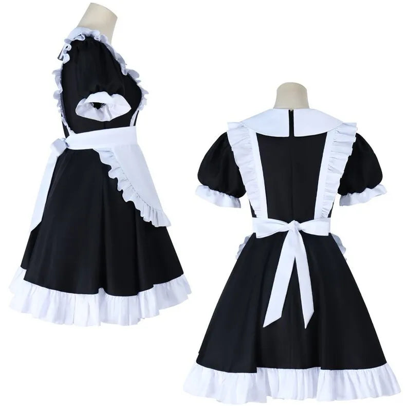 Magic Number Circus Cosmaid Jax Cosplay Roleplay Costume Female Servant Uniform Anime Themed Party Wear Fashionable Cosplay O...